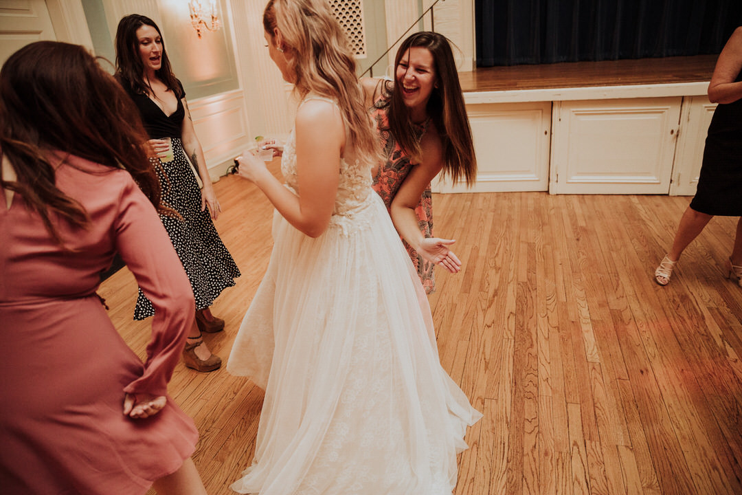 dance floor butt slap