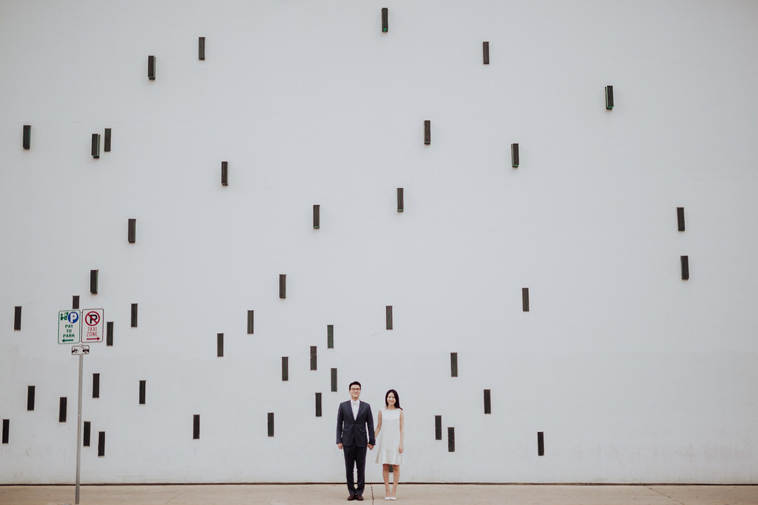 wide in front of the contemporary austin